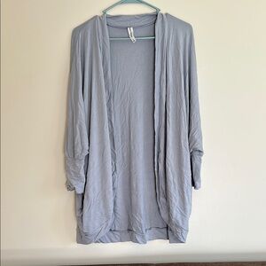 Zenana Outfitters Light Gray Cardigan